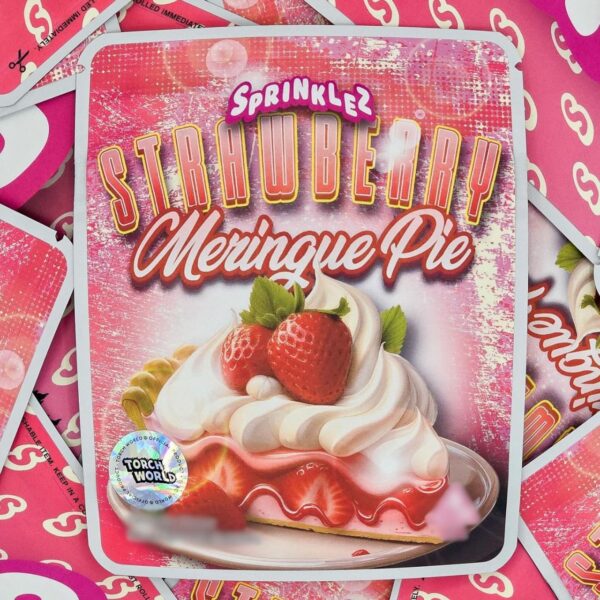 Sprinklez Strawberry Strain Strawberry Meringue Pie